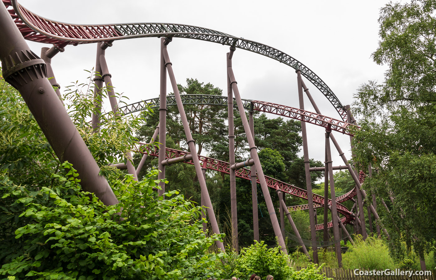 Rita roller coaster at Alton Towers