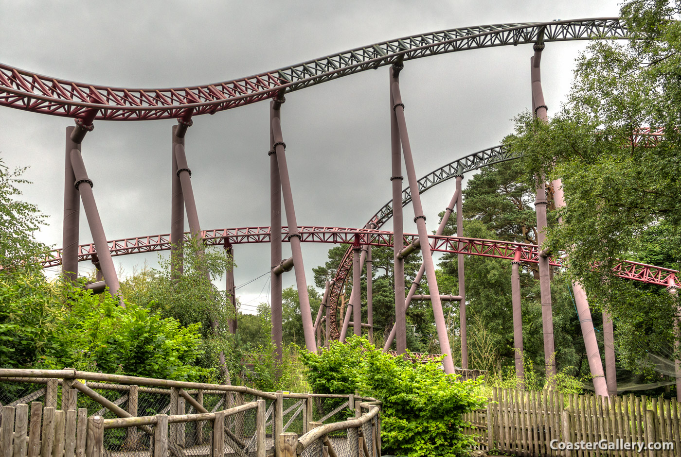 Drag Race roller coaster at Alton Towers