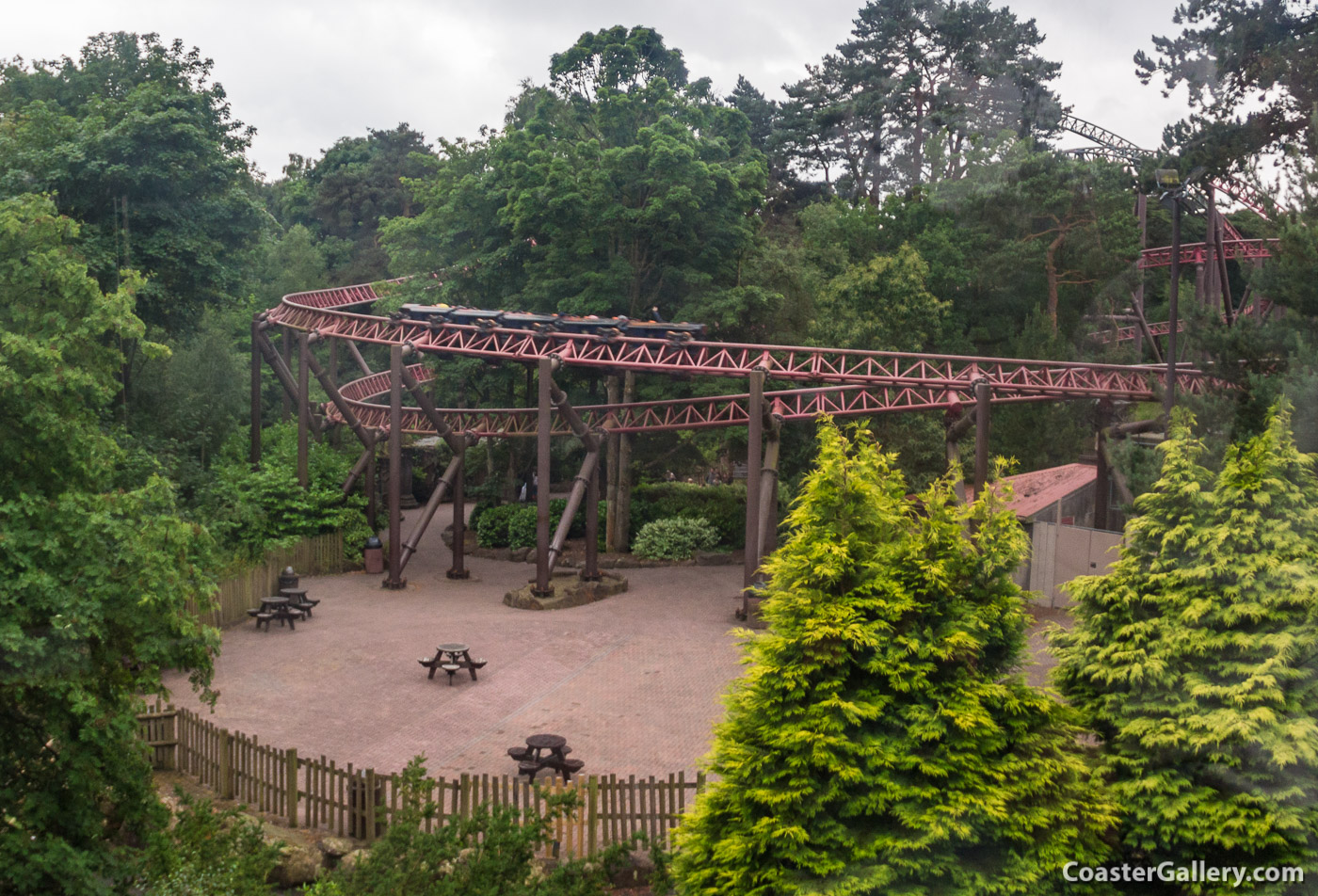Rita roller coaster at Alton Towers