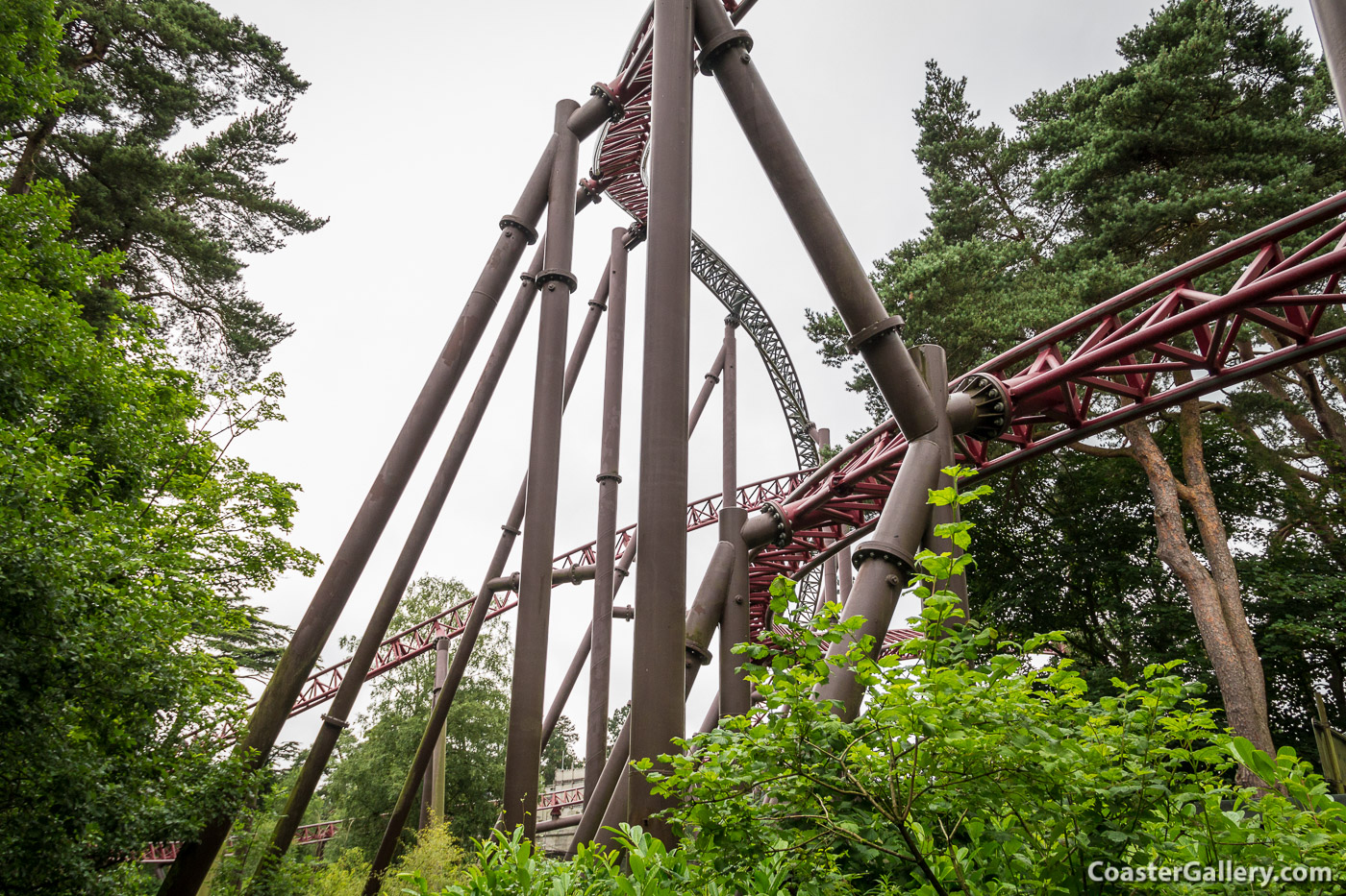 Launched roller coaster - Rita the Queen of Speed at Alton Towers