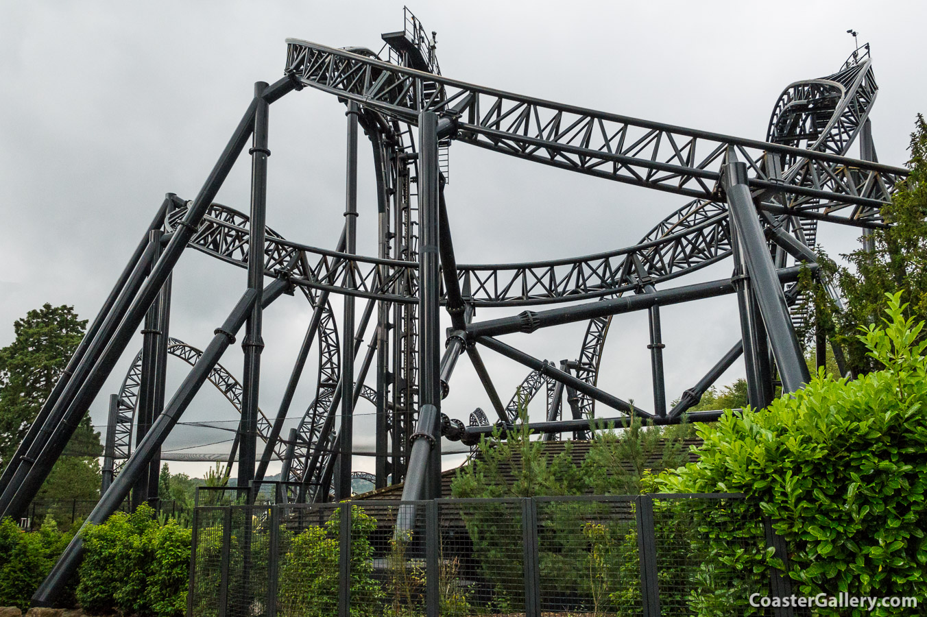 Smiler roller coaster at Alton Towers