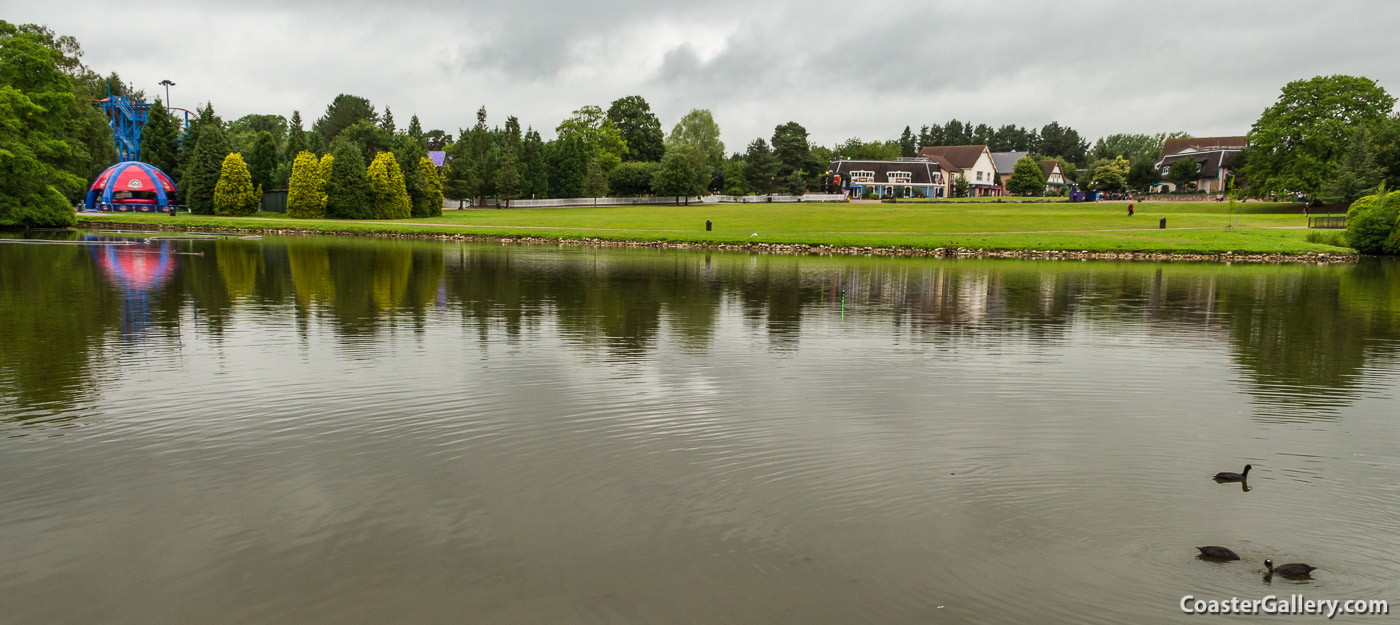 The historic gardens of Alton Towers