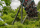 Pictures of the flying roller coaster at Alton Towers in England