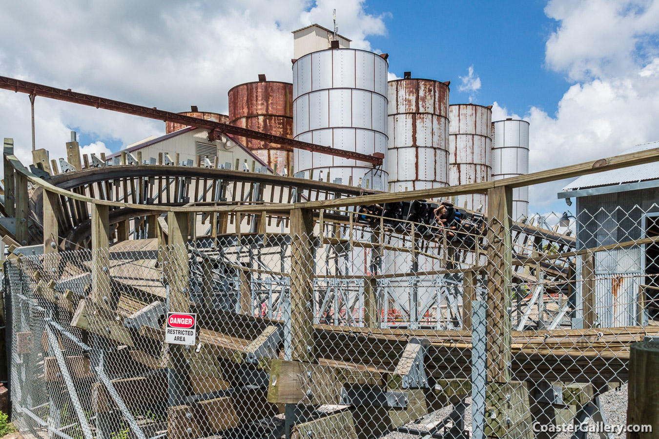 Silo Climb at ZDT's Amusement Park