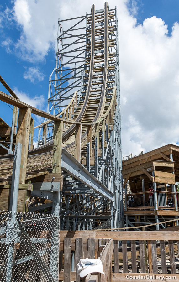 Switchback shuttle coaster at ZDT's Amusement Park