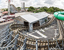 Switchback reversing roller coaster at ZDT's Amusement Park