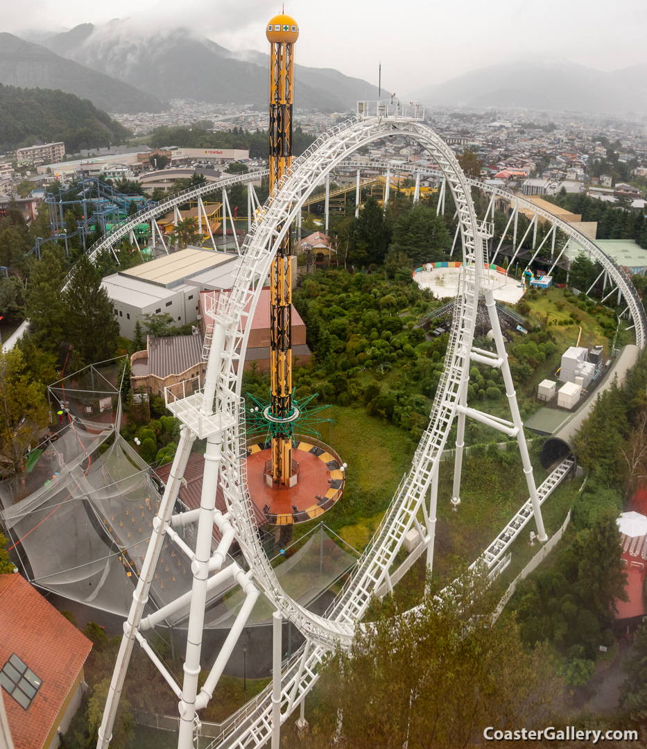 What is the world's tallest loop on a roller coaster