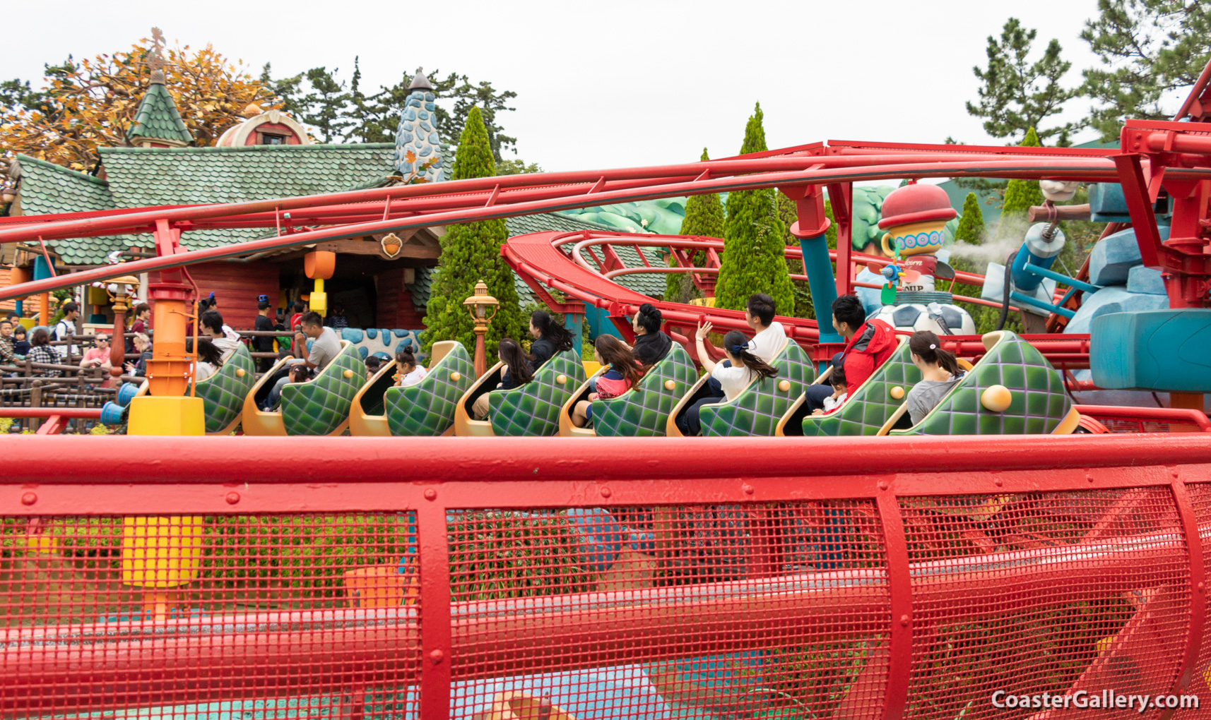 Gadget's Go Coaster in Tokyo, Japan