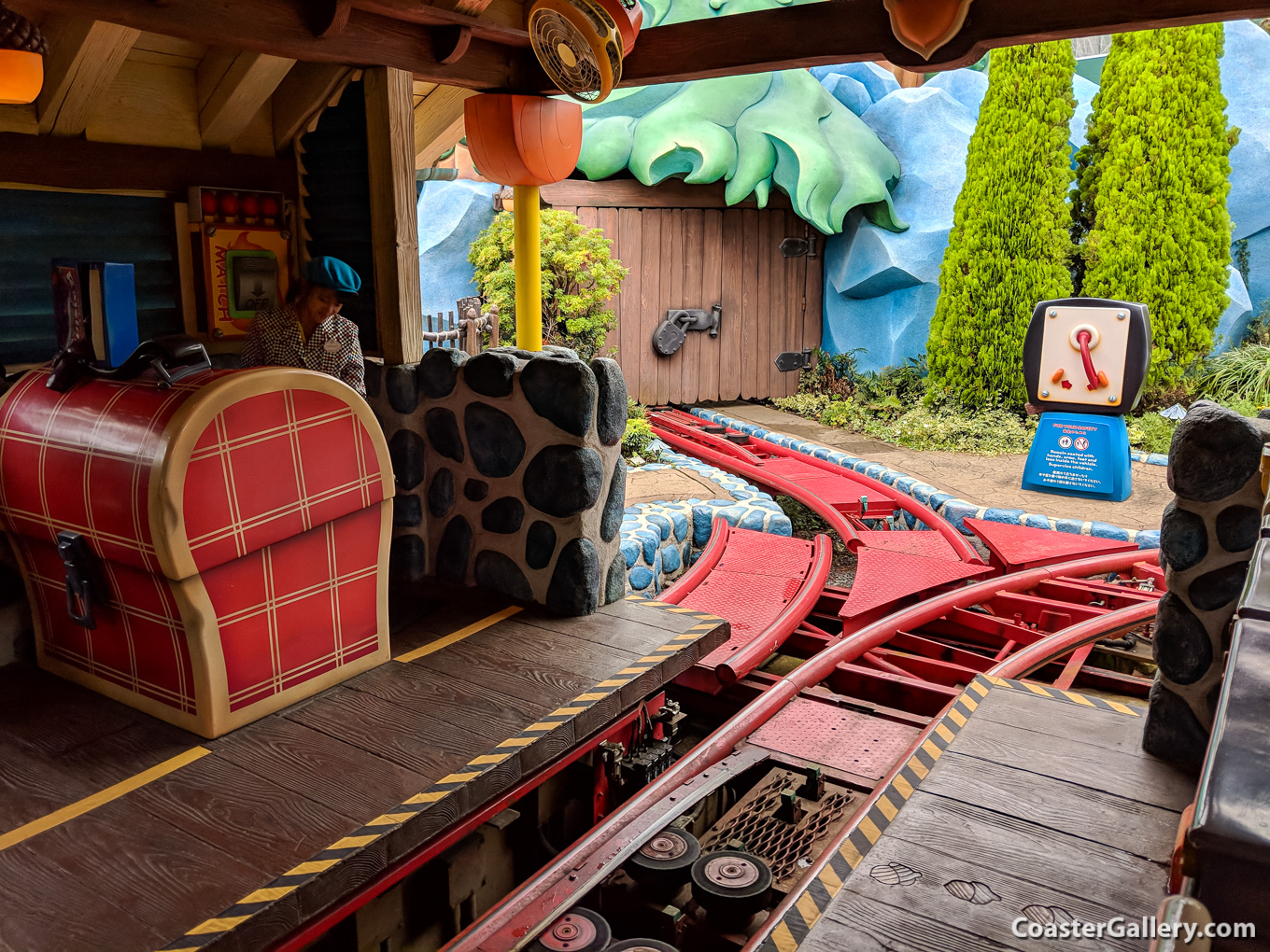 Gadget's Go Coaster in Tokyo, Japan