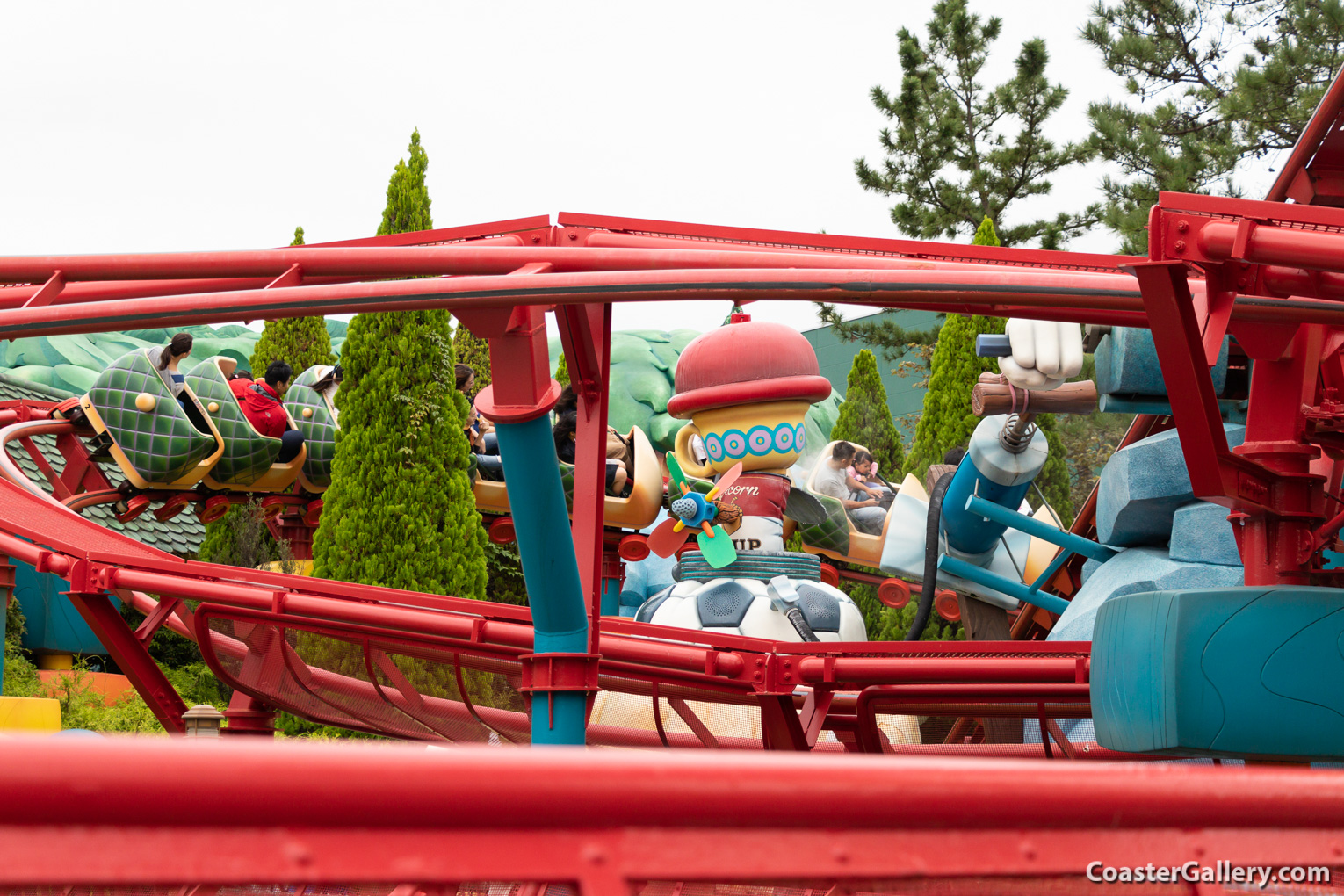 Gadget's Go Coaster in Tokyo, Japan