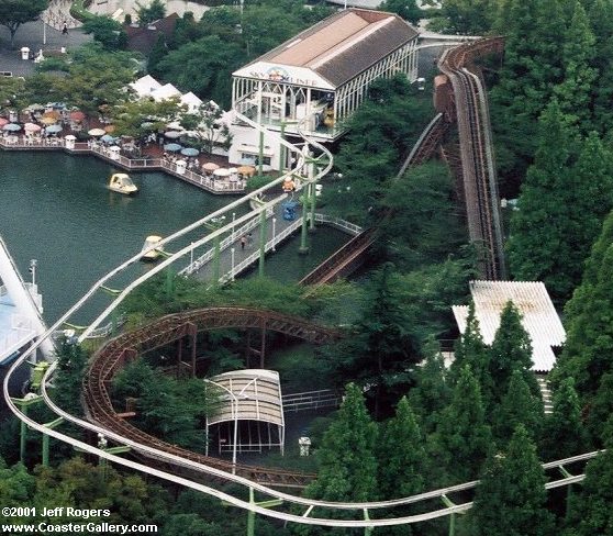 Jet Coaster at Nagashima Spaland in Japan