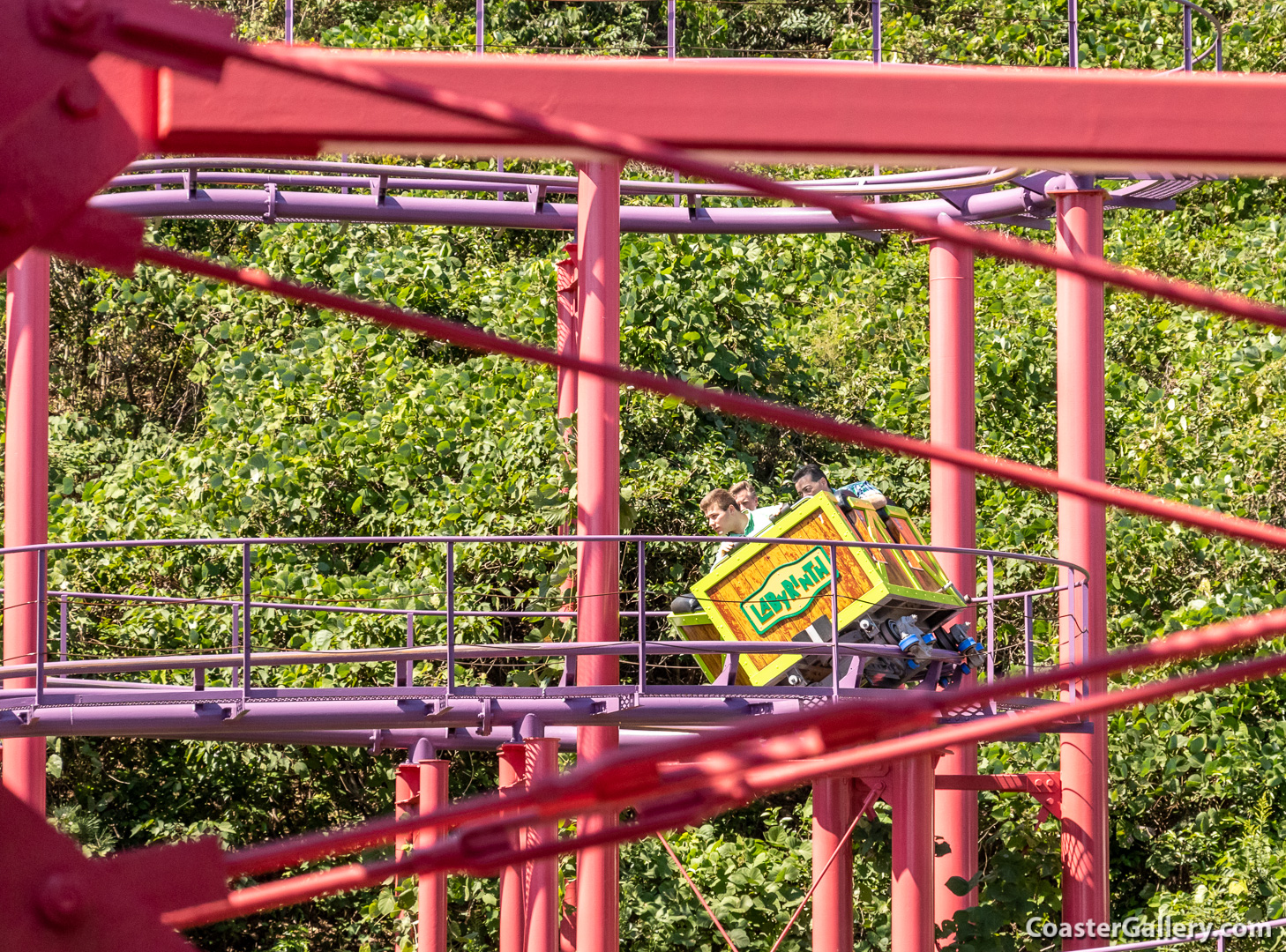 Labyrinth roller coaster at Himeji Central Park