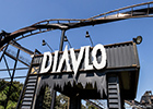 Diavlo inverted roller coaster