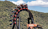 Diavlo inverted roller coaster