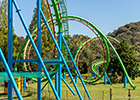 Hurricane coaster at Himeji Central Park