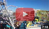 Video of Yokohama Cosmoworld and Cosmo Clock ferris wheel