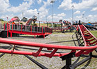 The Nascar roller coaster in Pigeon Forge, TN